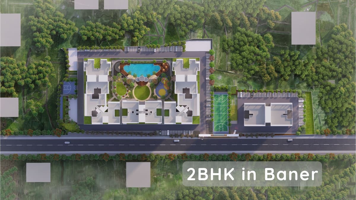 2BHK flats in Baner by VTP realty