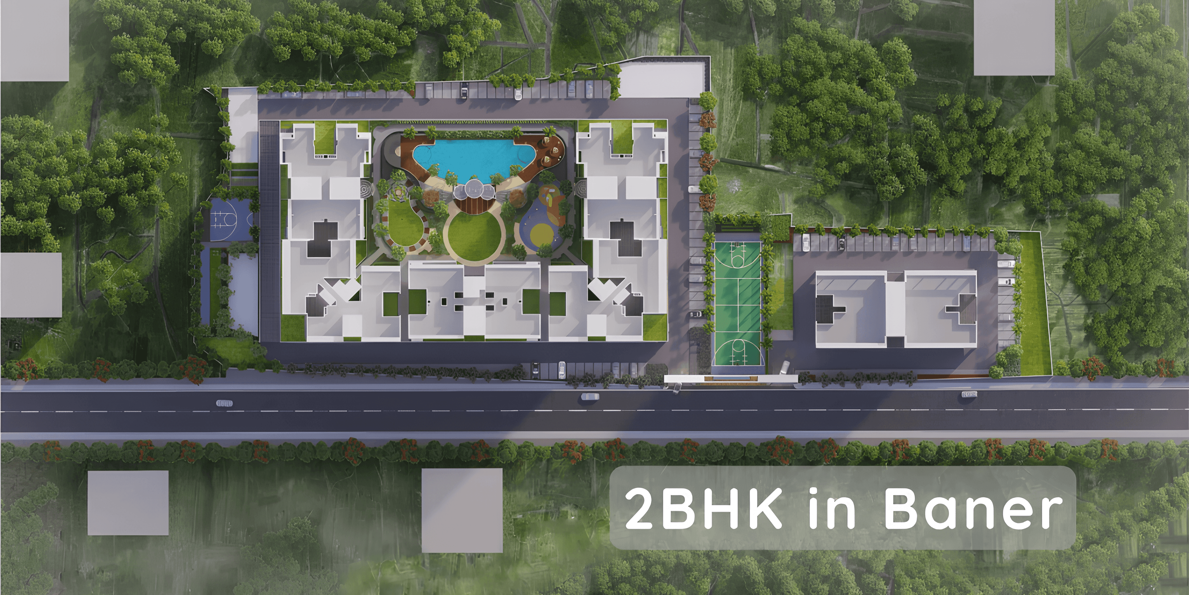 2 BHK in Baner by VTP Realty