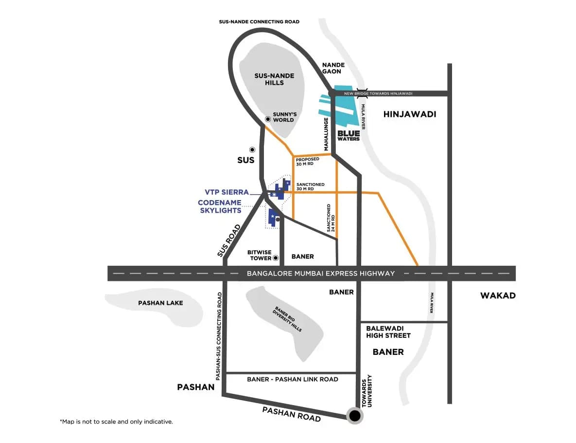 Skylights Location