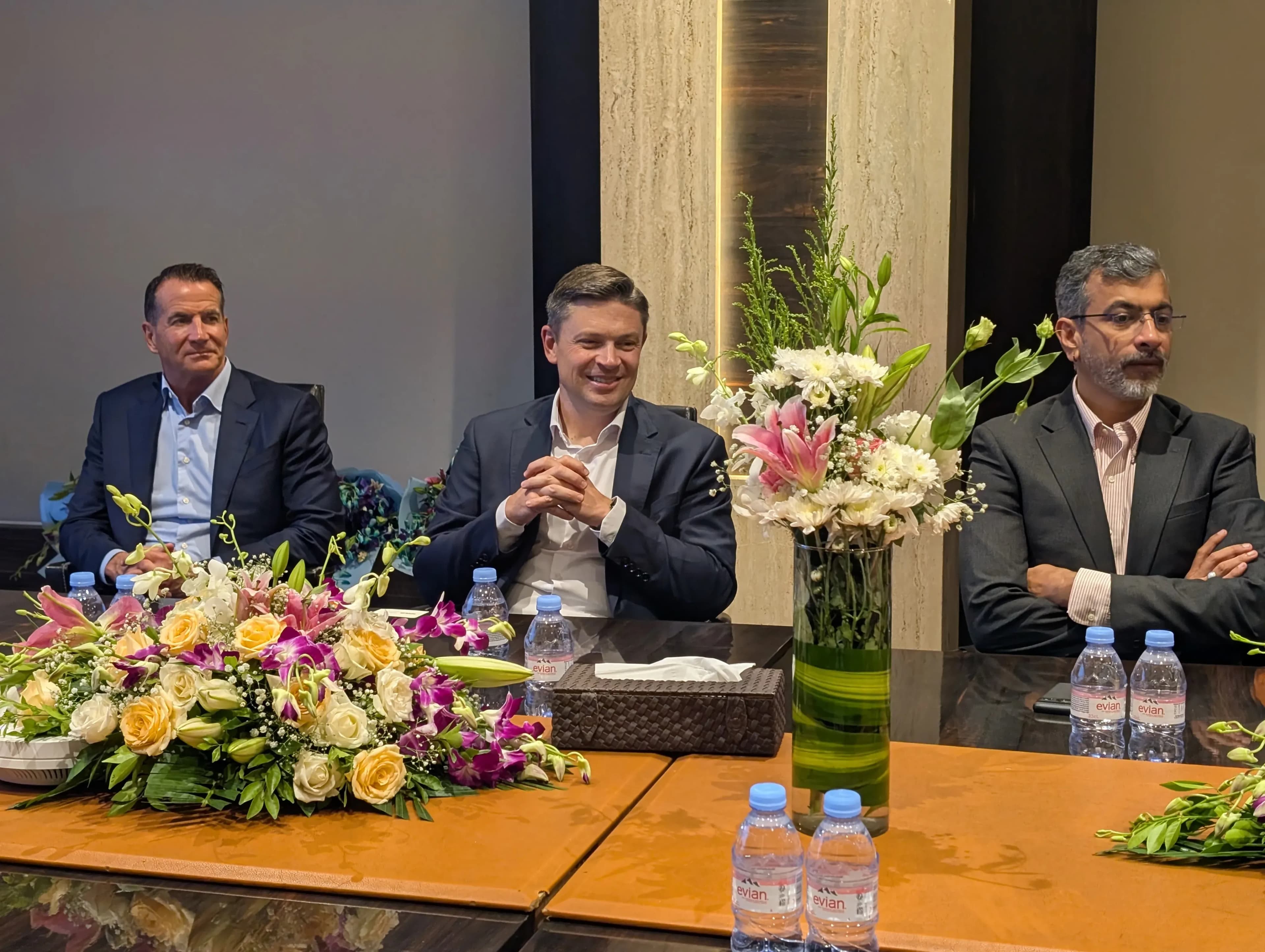 Leadership meeting between David Kohler and VTP Realty team