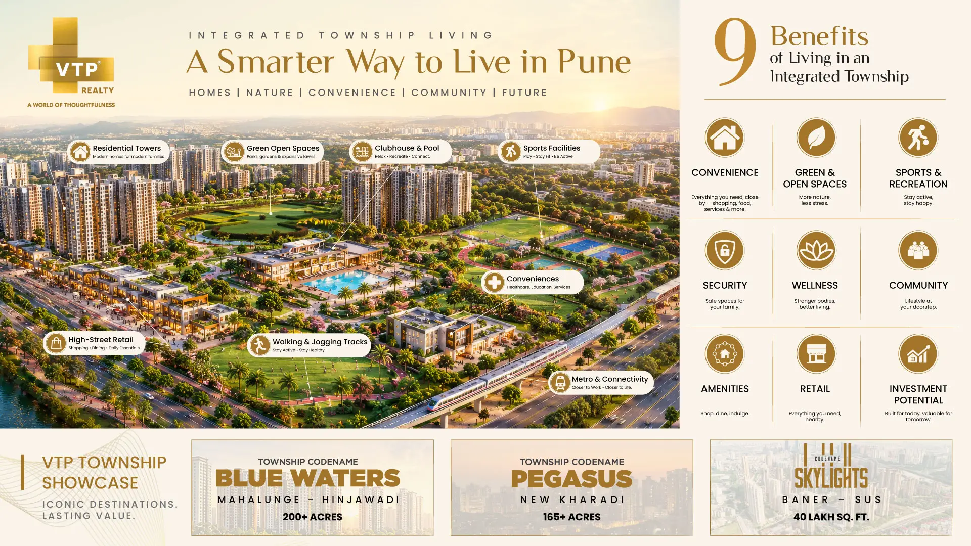 9 Benefits of Living in an Integrated Township